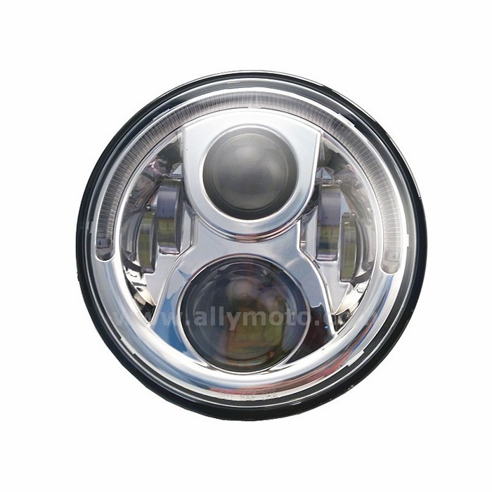 154 7 Inch Led Headlights With Half Halo Honda Cb400 Cb500 Cb1300 Hornet 250 600 900 Vtec Vtr250